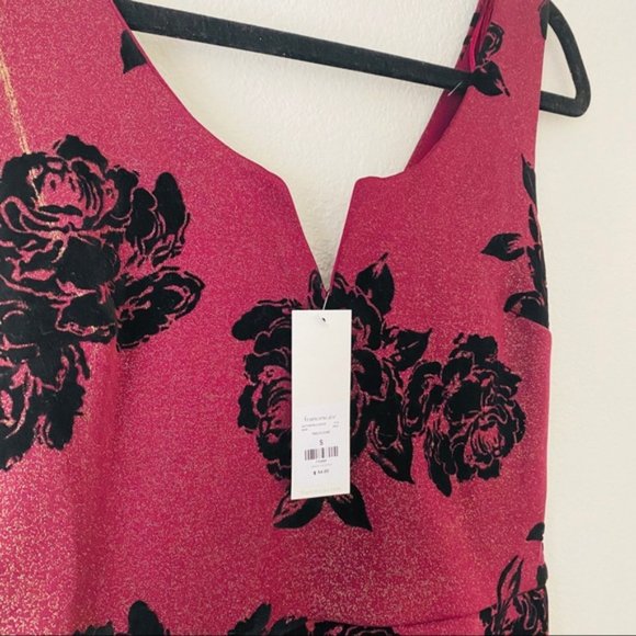 Francesca's | NWT Patrice Flocked Floral Dress - Picture 11 of 16